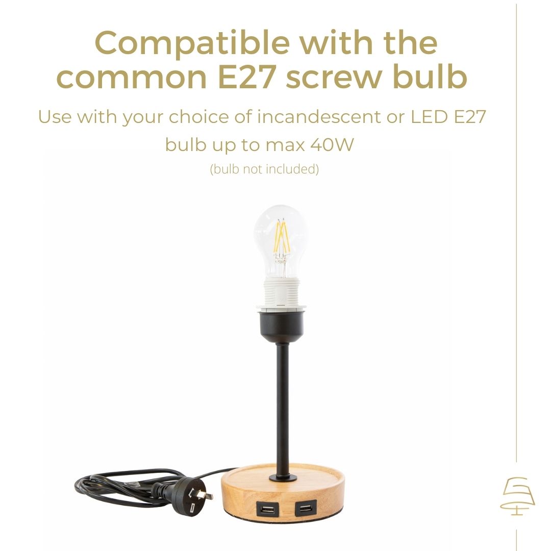 Black Table Lamp