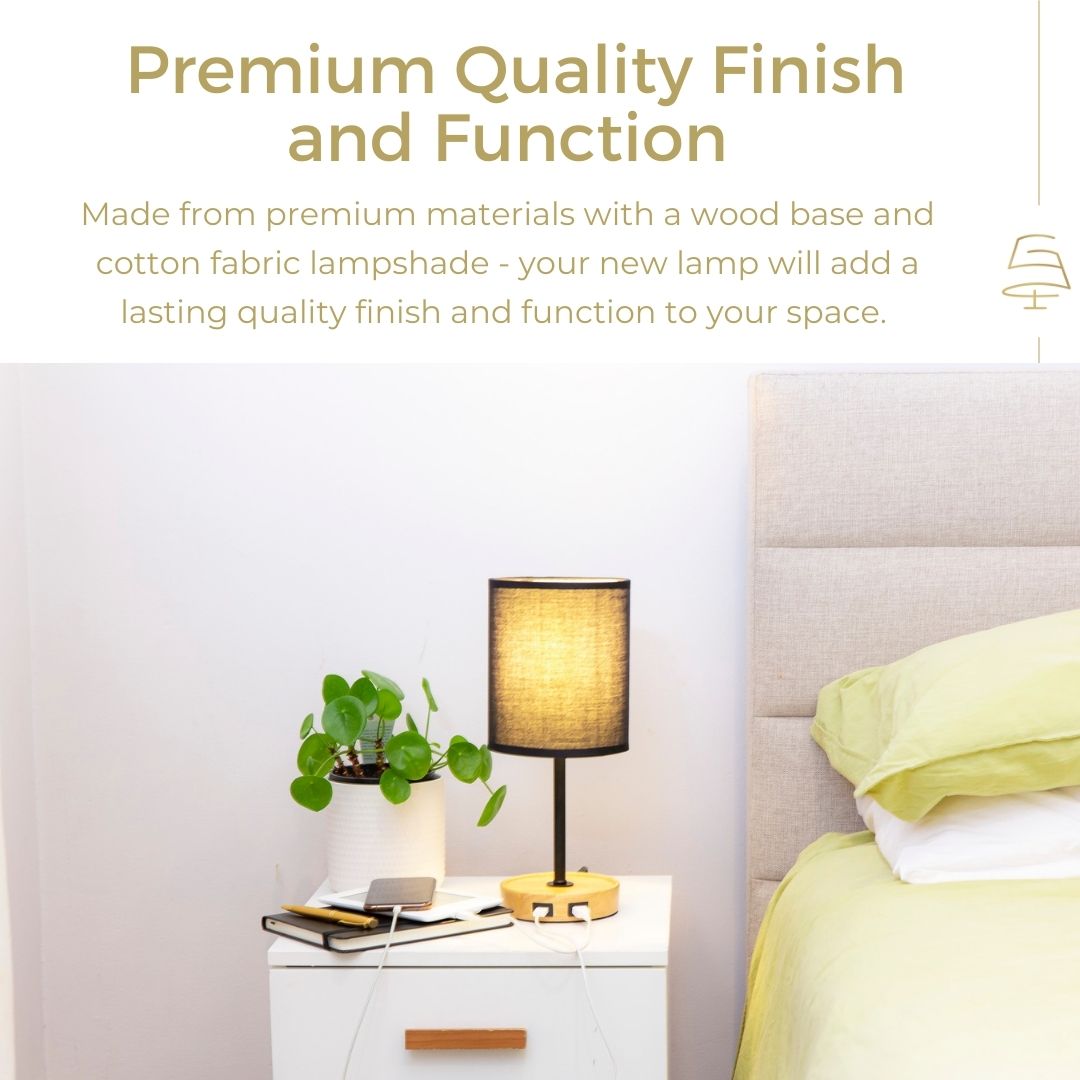 Black Table Lamp