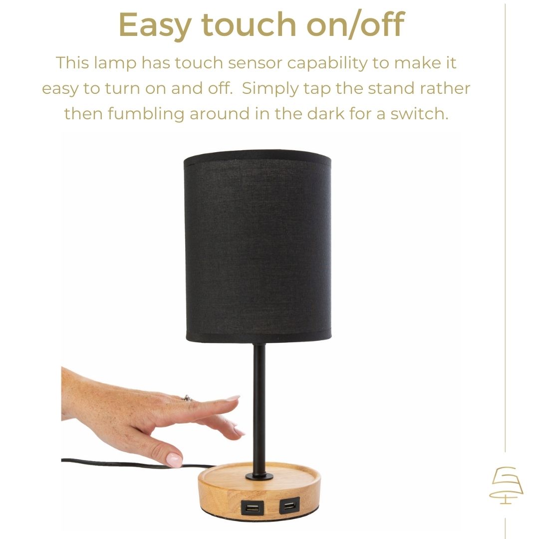 Black Table Lamp